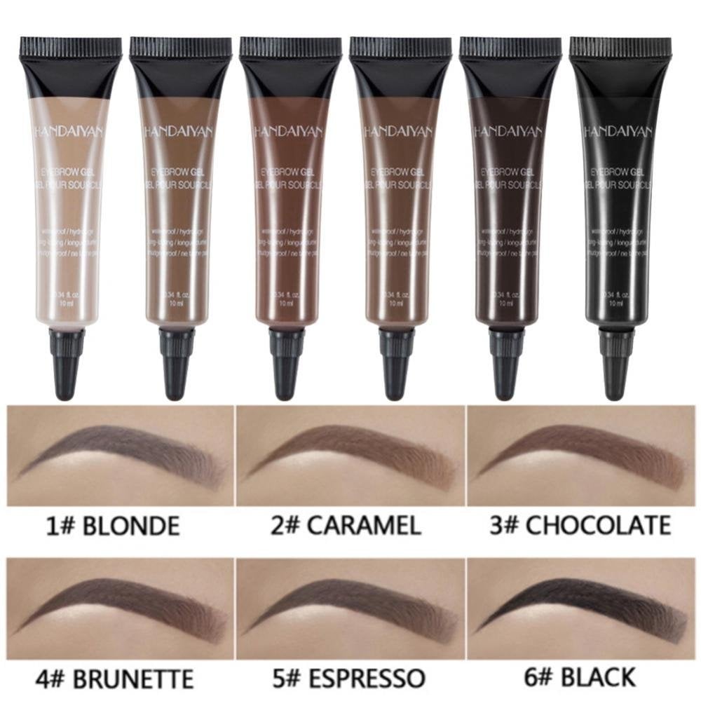 💕 Last Day Buy 1 Get 1 Free 💕Long-lasting Waterproof Smudge-proof Liquid Eyebrow Gel/Tint(With Free Brush)-2