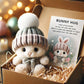 💖Handmade Mini Bunny Hug Cute Easter Gift🐇🎁-5