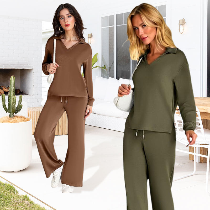 👚50% RABATT! 🧥 Damen 2-teiliges Sweatshirtset – Bequemer Stoff, Lässiger Style & Perfekt für Alltag und Freizeit 🛍️-3