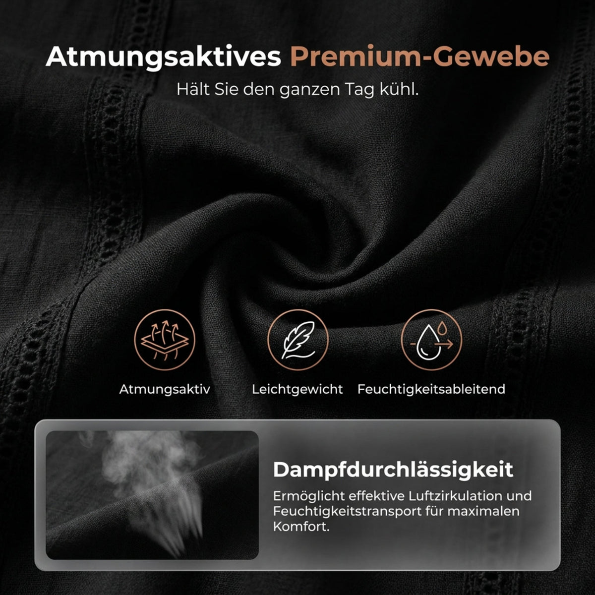 👕 50 % reduziert!🌊Herren-Freizeithemd mit Stehkragen und langen Ärmeln-6