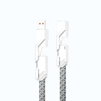 🔥4-in-1 flaches, geflochtenes Anti-Tangle-Ladekabel mit Klettverschluss🔥（Kaufen Sie einen, erhalten Sie einen gratis）-10