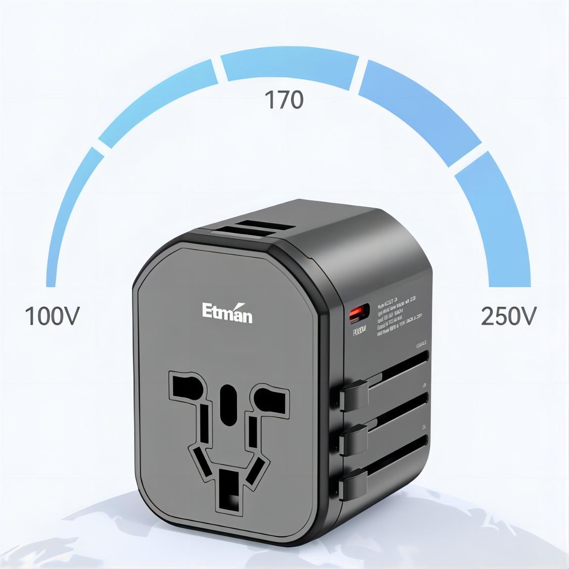 Universal All in One Worldwide Travel Adapter-9
