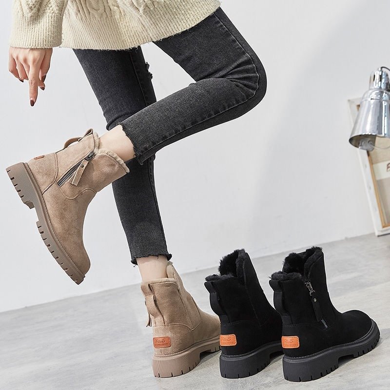 Damen-Winter-Fleece-Schneestiefel⚡Neu eingetroffen Sale-50 % Rabatt-1