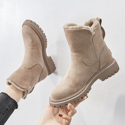 Damen-Winter-Fleece-Schneestiefel⚡Neu eingetroffen Sale-50 % Rabatt-5