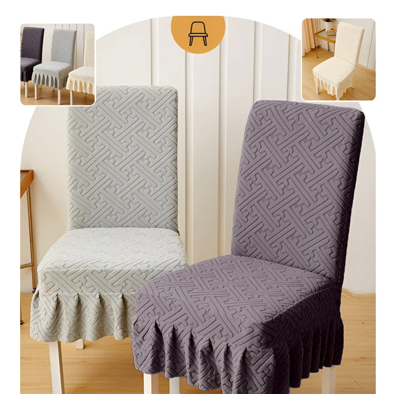 💥Christmas Sale 50% OFF🪑Dining Chair Slipcover Set of 2 ✨Instant holiday upgrade! Refresh your dining space🎄-4