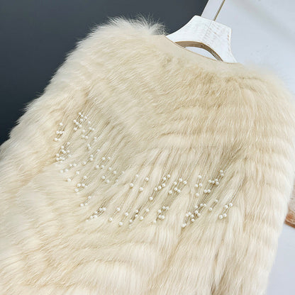 Women's Button-Down Fluffy Short Coat-7