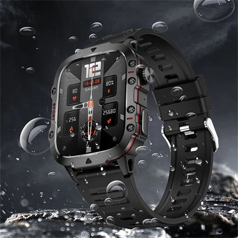 ⌚️Rugged Outdoor Smart Watch - 100+ Sports Modes-7