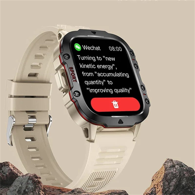 ⌚️Rugged Outdoor Smart Watch - 100+ Sports Modes-8