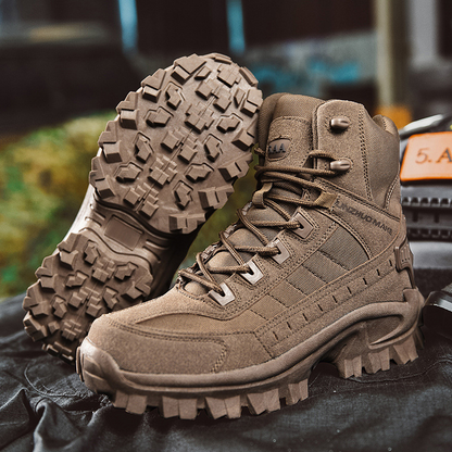 🔥High-Top-Outdoor-Wander- und Bergschuhe in großen Größen, Sport-Laufschuhe - wasserdicht und durchstichfest, langlebig-6