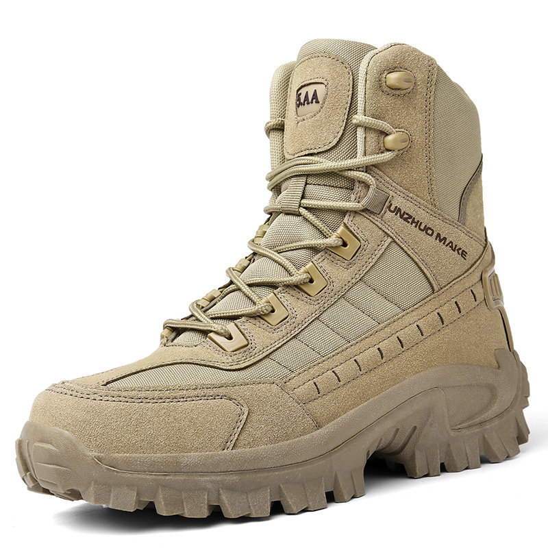 🔥High-Top-Outdoor-Wander- und Bergschuhe in großen Größen, Sport-Laufschuhe - wasserdicht und durchstichfest, langlebig-8