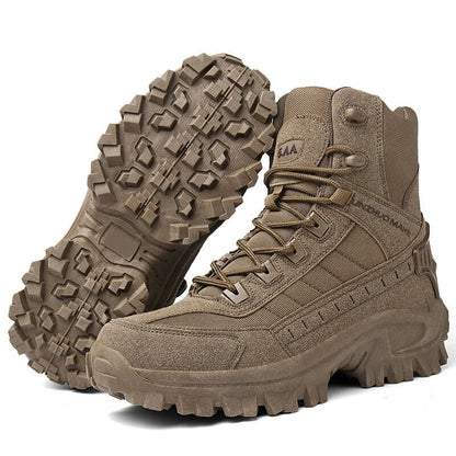 🔥High-Top-Outdoor-Wander- und Bergschuhe in großen Größen, Sport-Laufschuhe - wasserdicht und durchstichfest, langlebig-12