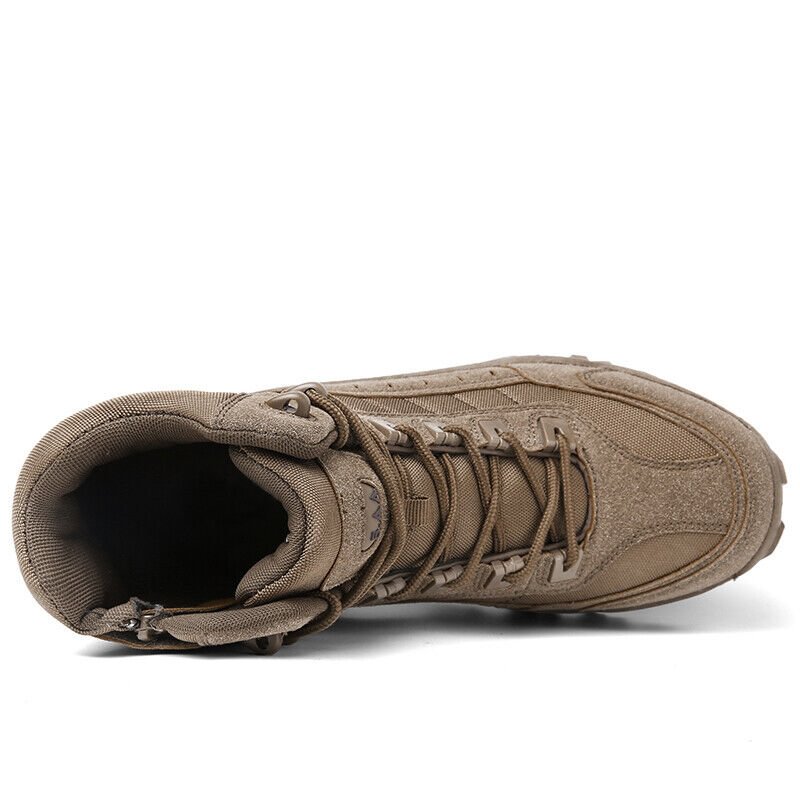 🔥High-Top-Outdoor-Wander- und Bergschuhe in großen Größen, Sport-Laufschuhe - wasserdicht und durchstichfest, langlebig-14