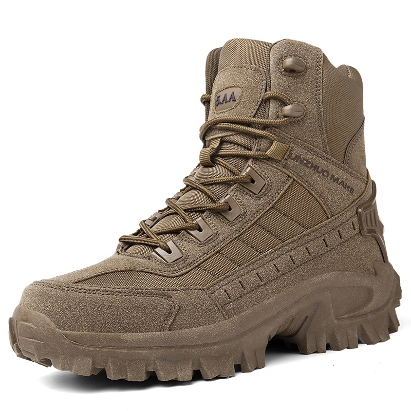 🔥High-Top-Outdoor-Wander- und Bergschuhe in großen Größen, Sport-Laufschuhe - wasserdicht und durchstichfest, langlebig-13