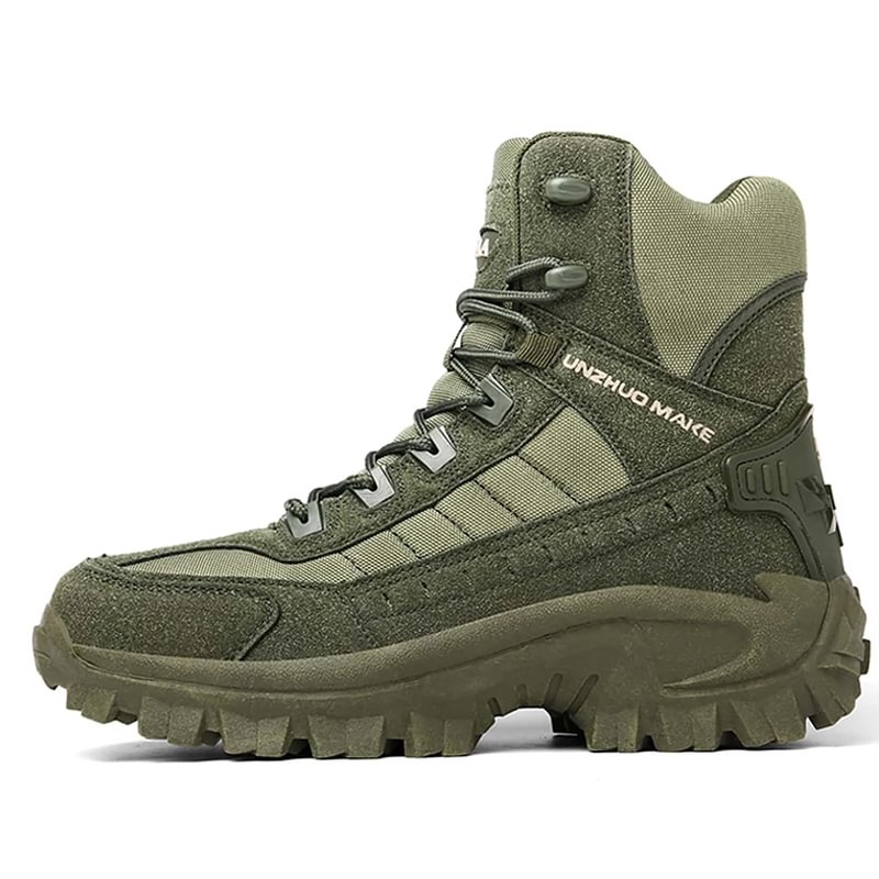 🔥High-Top-Outdoor-Wander- und Bergschuhe in großen Größen, Sport-Laufschuhe - wasserdicht und durchstichfest, langlebig-21