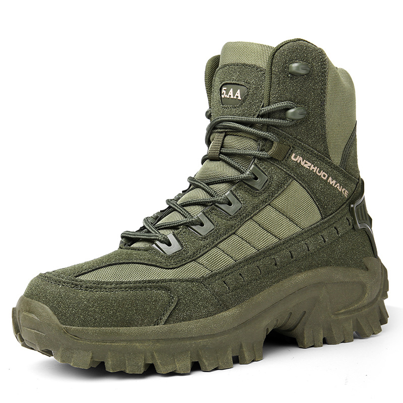 🔥High-Top-Outdoor-Wander- und Bergschuhe in großen Größen, Sport-Laufschuhe - wasserdicht und durchstichfest, langlebig-18