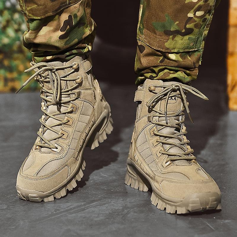 🔥High-Top-Outdoor-Wander- und Bergschuhe in großen Größen, Sport-Laufschuhe - wasserdicht und durchstichfest, langlebig-22