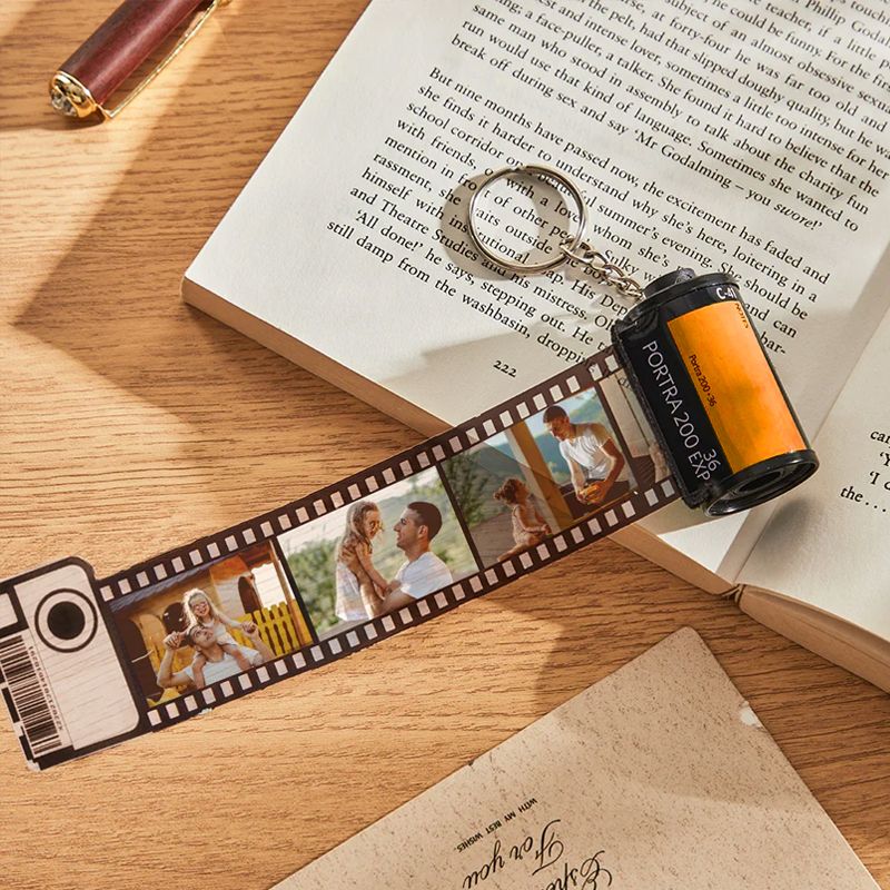 🎁Best Christmas gift ever🎉Custom Film Roll Key Ring-3