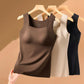 2-Piece Set💕Women’s U Neck Thermal Tank Tops with Built-In Bra-11