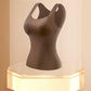 2-Piece Set💕Women’s U Neck Thermal Tank Tops with Built-In Bra-13