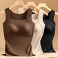 2-Piece Set💕Women’s U Neck Thermal Tank Tops with Built-In Bra-25