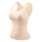 2-Piece Set💕Women’s U Neck Thermal Tank Tops with Built-In Bra-29