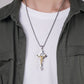 🙏 49% OFF🙏ST.Benedict Protection Cross Power Pendant Necklace-3