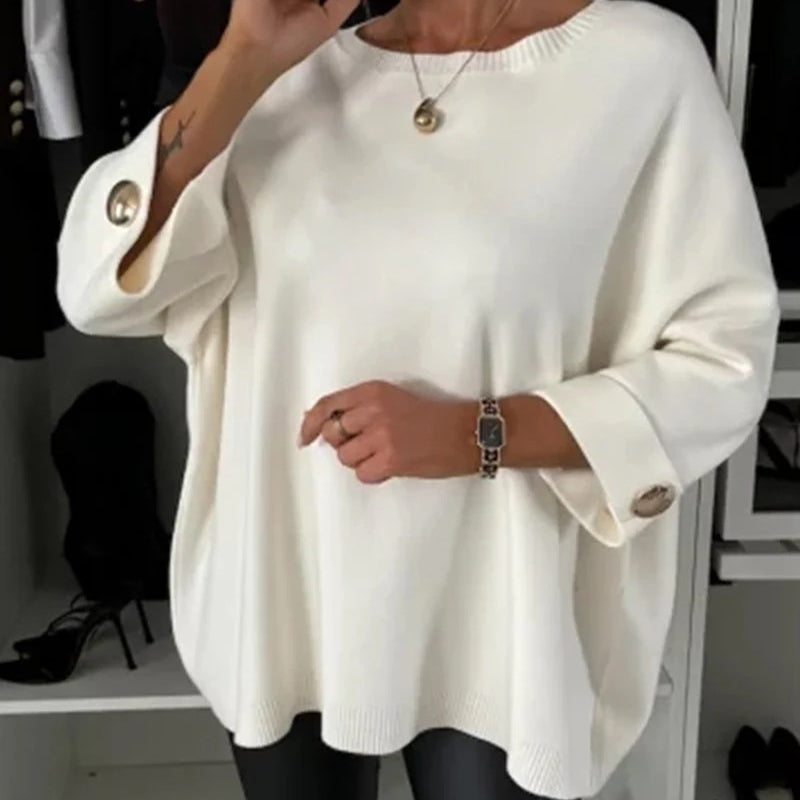 🎀Limited Sale 49% OFF🎀Women's Classic Solid Color Knit Top-2
