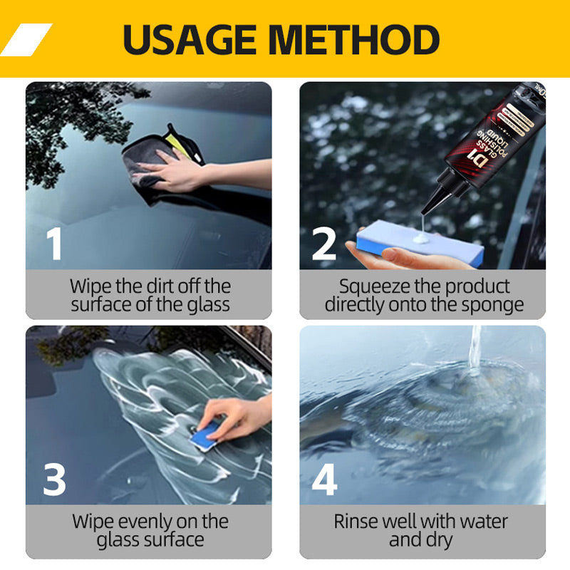 🔥Hot Sale 49% Off🔥Auto Glass Scratch Care Polishing Fluid-9