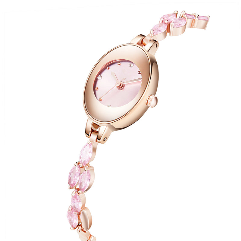 ✨2025 New Design🎀⌚Women's Colored Zircon Bracelet Watch-10