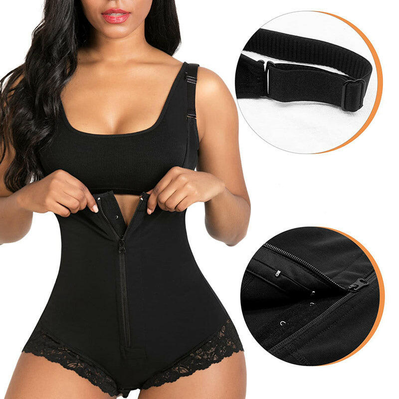 Women's Tummy Tucking & Hip Lifting Bodysuit-2