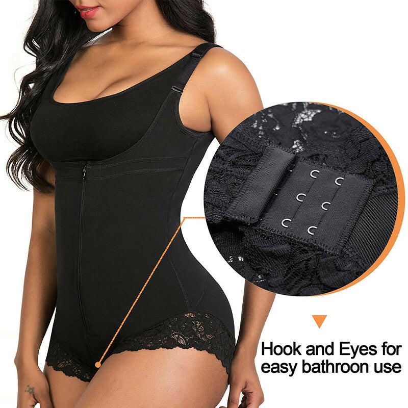 Women's Tummy Tucking & Hip Lifting Bodysuit-3