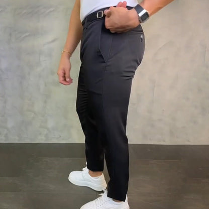 Modische und vielseitige Herren Casual Slim-Fit Hose-6