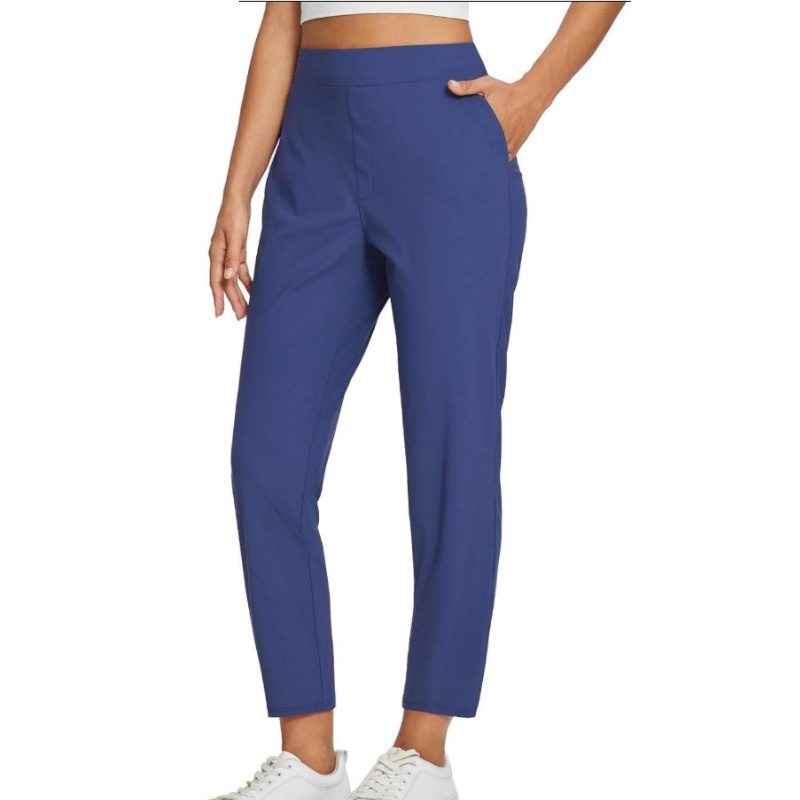 ⏰Nur noch heute 50% Rabatt!🔥Damen High-Waist Stretch-Hose mit sicheren Reißverschluss-Taschen, figurschmeichelnder Cropped-Schnitt für Büro, Sport & Alltag ✨-15