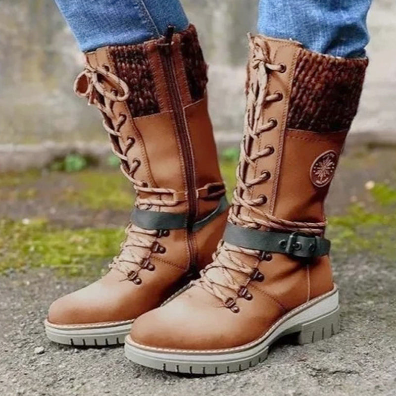 🎁Hot Sale 50% OFF🔥Women's Waterproof Knee Snow Boots👢-1