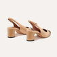 Women's Classic Round Toe Slingback Pump-7