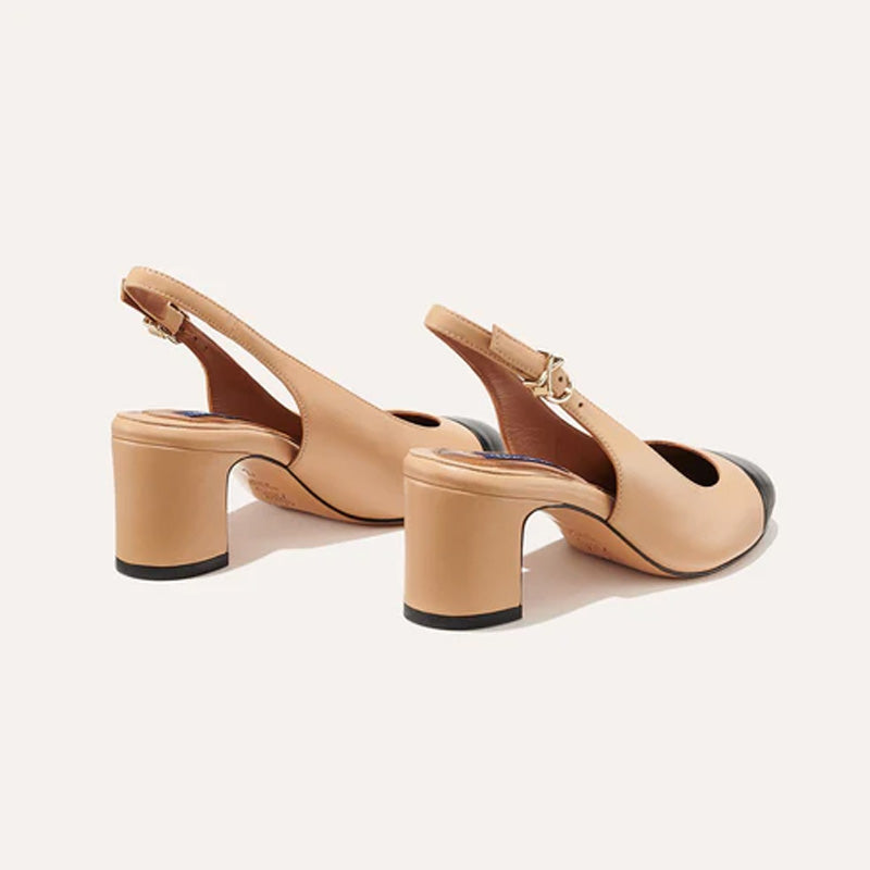 Women's Classic Round Toe Slingback Pump-7