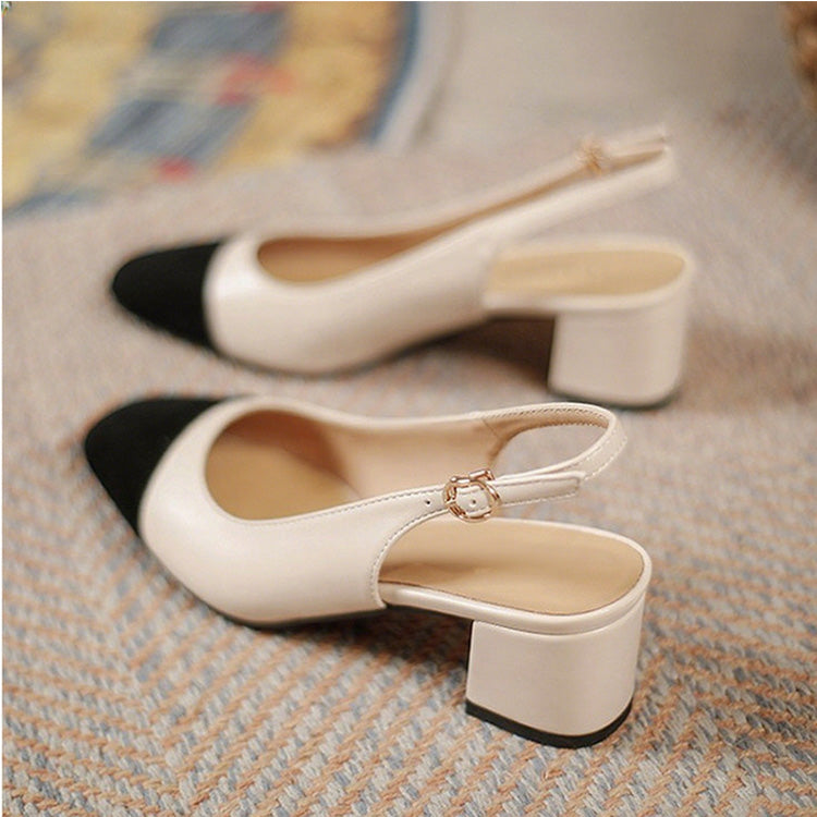 Women's Classic Round Toe Slingback Pump-9