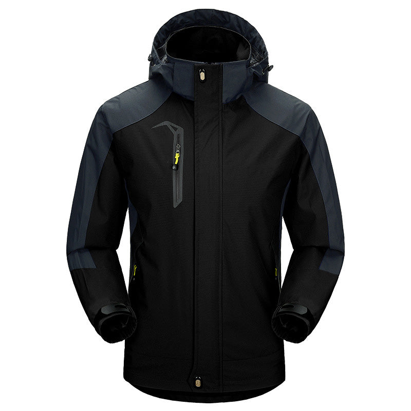 👔😎Herren-Performance-Outdoor-Jacke – Winddicht, wasserdicht & atmungsaktiv🔥-9