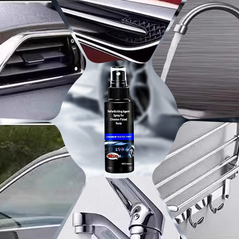 🔥 LAST DAY -BUY 2 GET 1 FREE 🔥Refurbishing Agent Spray for Chrome-Plated Parts-6