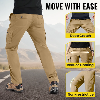 👖🏃 Herren-Cargohose mit mehreren Taschen – atmungsaktives Material und moderner Schnitt für Outdoor- oder Stadtaktivitäten 🏙️📦-2