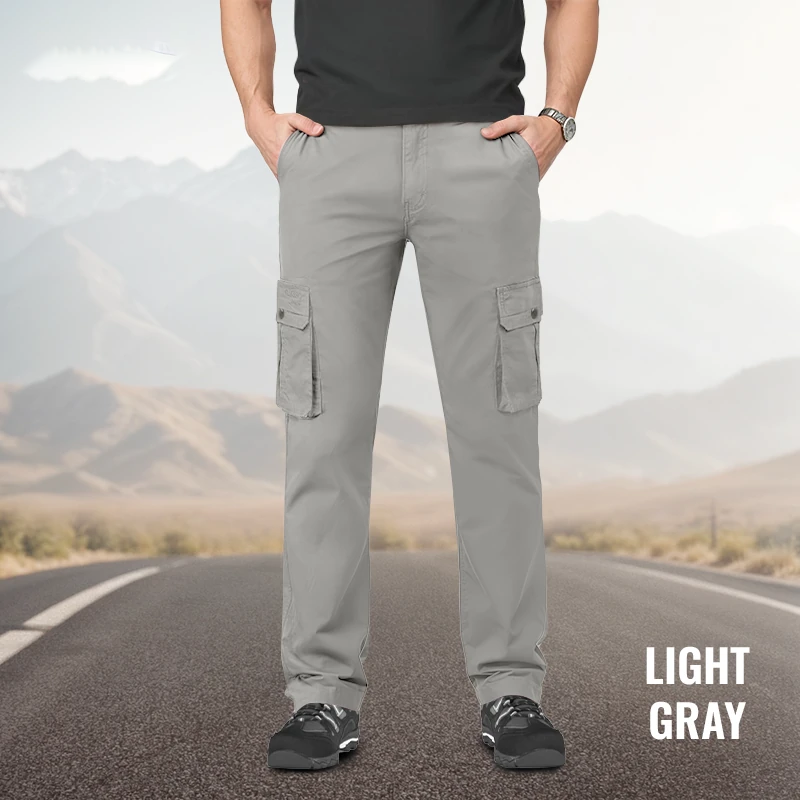 👖🏃 Herren-Cargohose mit mehreren Taschen – atmungsaktives Material und moderner Schnitt für Outdoor- oder Stadtaktivitäten 🏙️📦-4