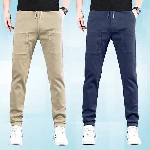 👖Letzter Tag 50% Rabatt!🏆MultiPants – Hochelastische, strapazierfähige Cargohose mit vielen Taschen-12
