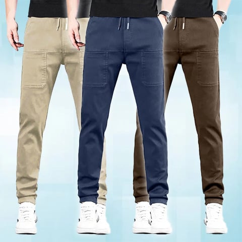 👖Letzter Tag 50% Rabatt!🏆MultiPants – Hochelastische, strapazierfähige Cargohose mit vielen Taschen-13