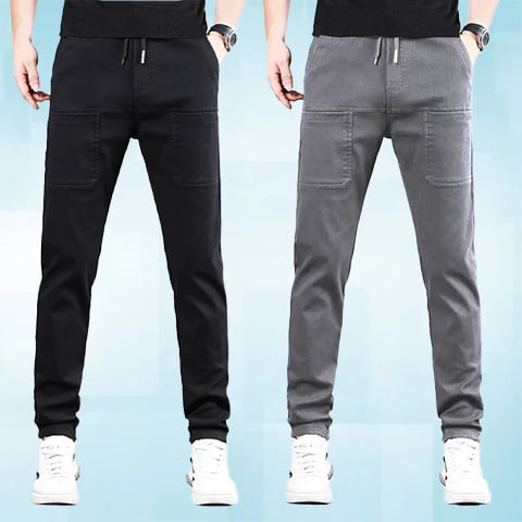 👖Letzter Tag 50% Rabatt!🏆MultiPants – Hochelastische, strapazierfähige Cargohose mit vielen Taschen-16