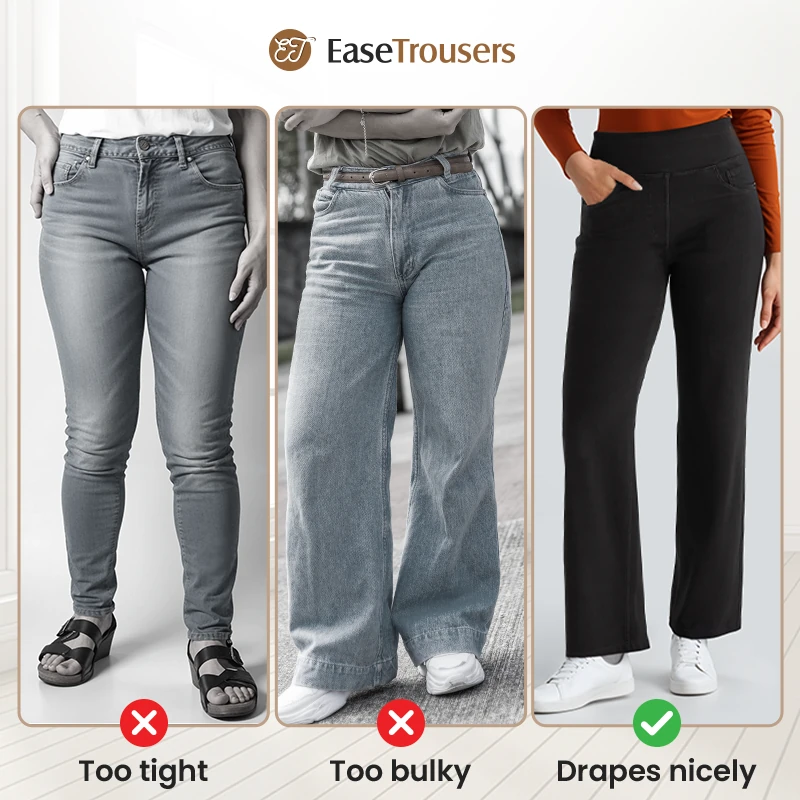 💖LAST-DAY-AKTION – 50 % RABATT 💖 Lässige Yoga-Hose mit weitem Bein für Damen mit hoher Taille und Stretch-20
