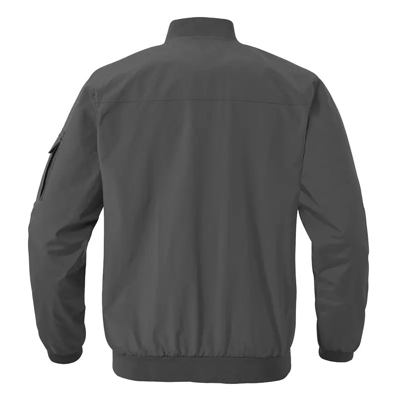 Leichte Bomberjacke für Herren – 💪 Wind- und spritzwassergeschützt-2