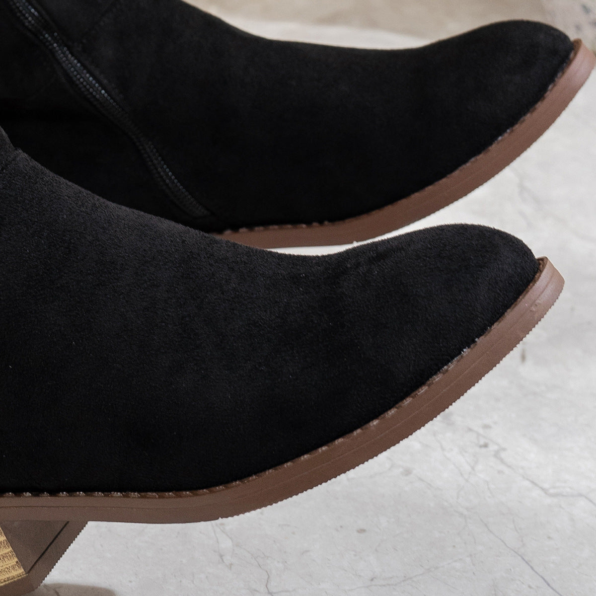 50 % Rabatt auf neue Herbst- und Winterartikel✅Modische kniehohe Stiefel für Damen-7