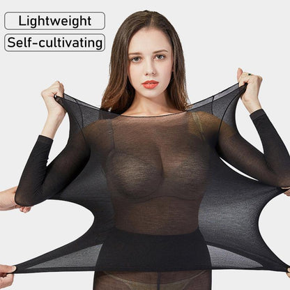 Ein Must-Have für Herbst und Winter🔥nahtlose elastische Thermounterwäsche-2