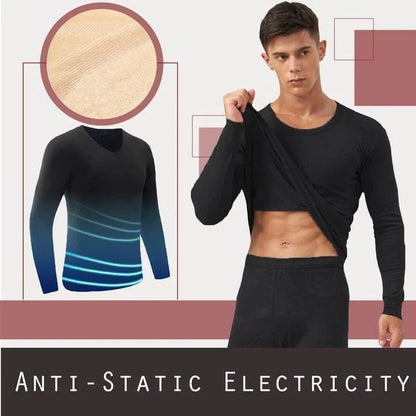 Ein Must-Have für Herbst und Winter🔥nahtlose elastische Thermounterwäsche-11