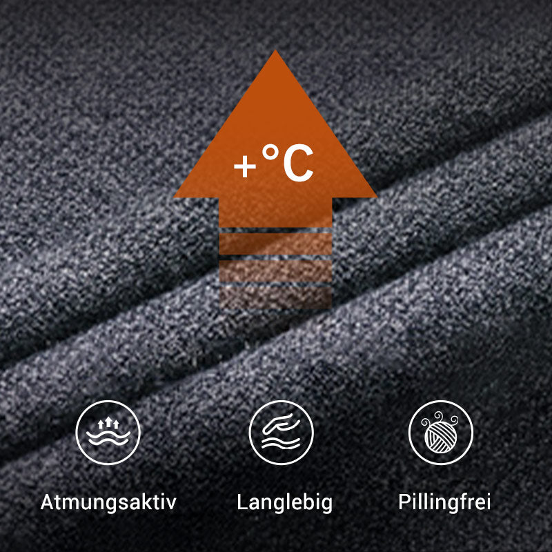 Langarm-Oberteil in Layering-Optik für Herren-4